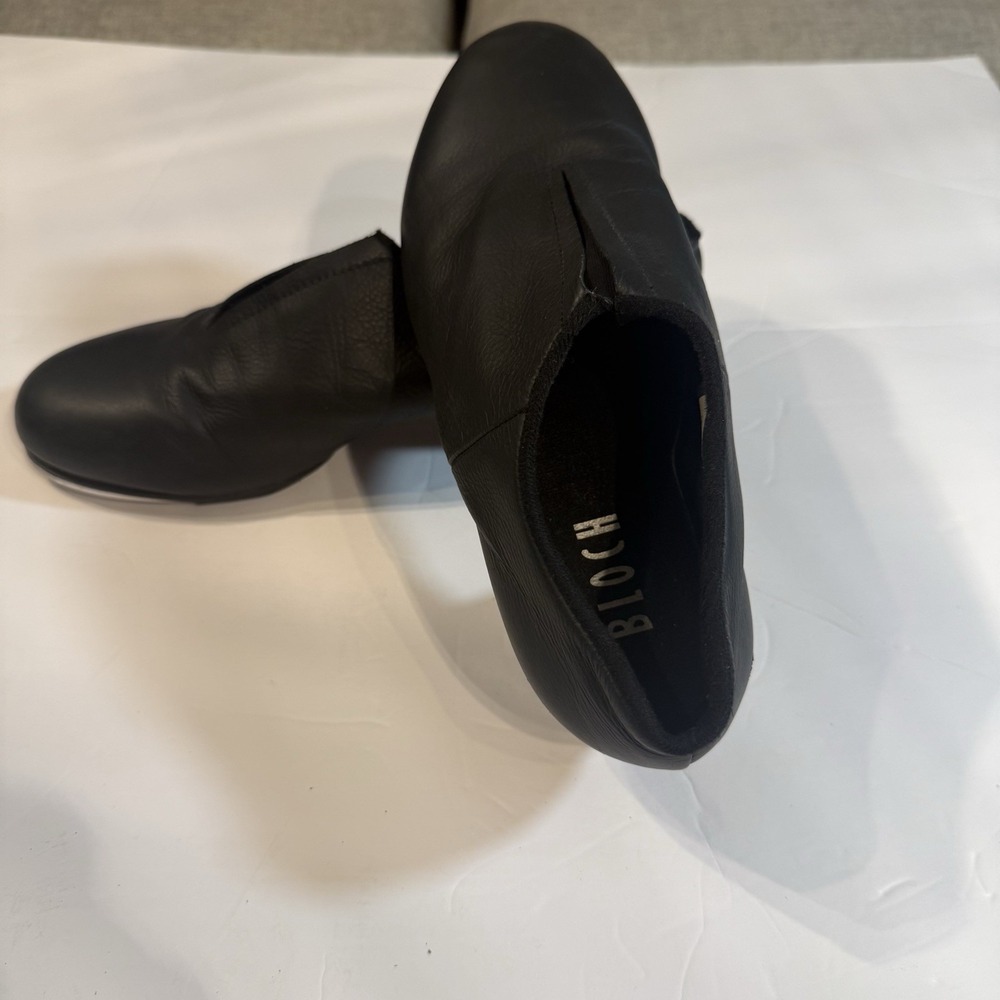 Bloch Shockwave Tap Shoes Men's 8.5 Black Leather Split Sole Dance